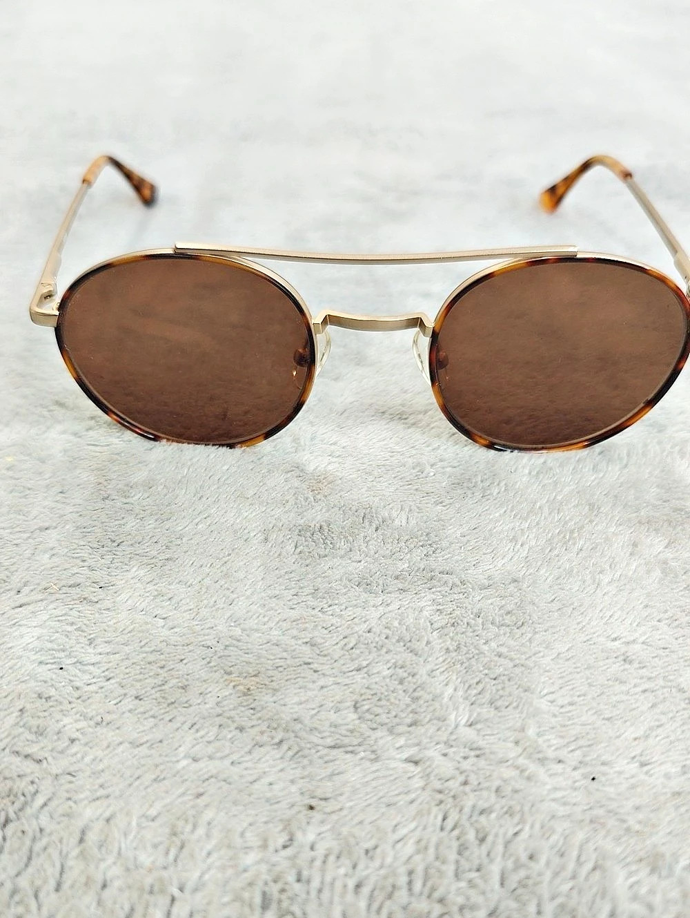 Damon Sunglasses by Shevoke Gold / Tortoise Shell Sunglasses